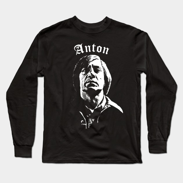 Anton Chigurh ∆ Long Sleeve T-Shirt by DankFutura